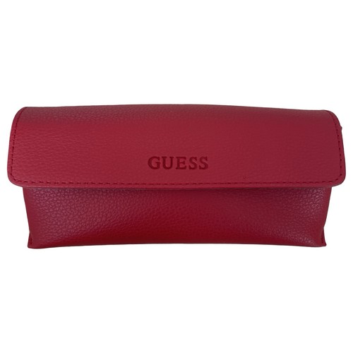 Guess red sunglasses case - red,