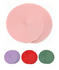 Set of 2/4 Round Placemats