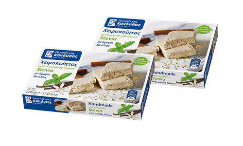 Traditional greek halva with - greek,