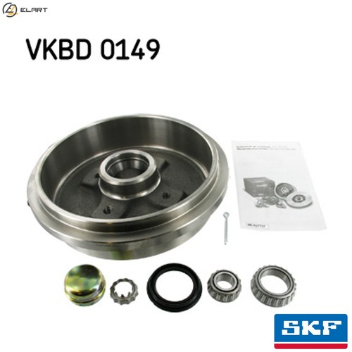 Brake drum vkbd 0149 - drum,