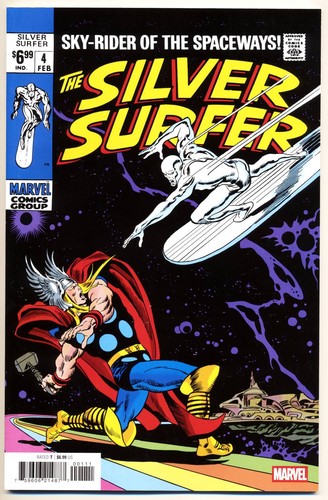 Silver surfer facsimile - silver, nm,
