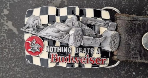 Vintage race car budweiser - vintage,