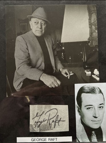 George raft signed - george, 1980)