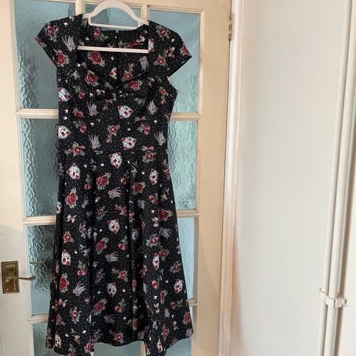 Hell bunny red cherry print - red,