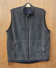 Marks & Spencer size L grey & navy reversible gilet/waistcoat GREAT CONDITION