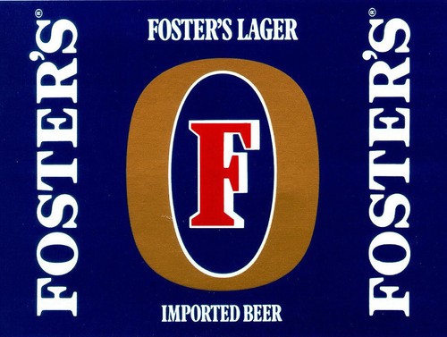 Fosters retro vintage style - fosters,,