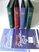 STANLEY GIBBONS VARIOUS MALVERN & KESTREL FIRST DAY COVER STAMP ALBUMS & PAGES