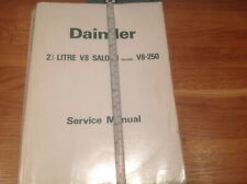 Daimler 250 V8 MK 2.O E manufacturers/dealer workshop manual