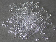 White clear round - white,