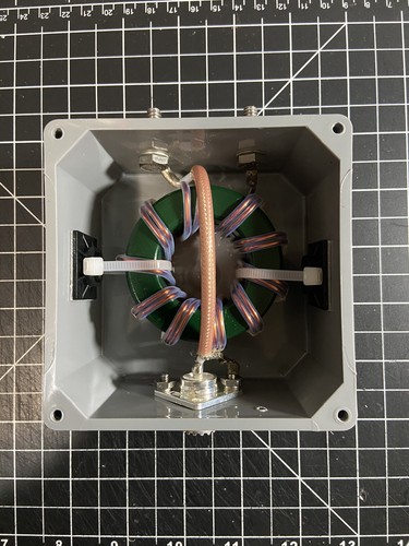 Balun current voltage - or,