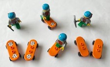 Lego Mountaineer Climber Skier Skateboarder Camper Minifigure Skateboards NEW