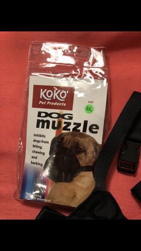4xl koko nylon dog muzzle - 4xl,
