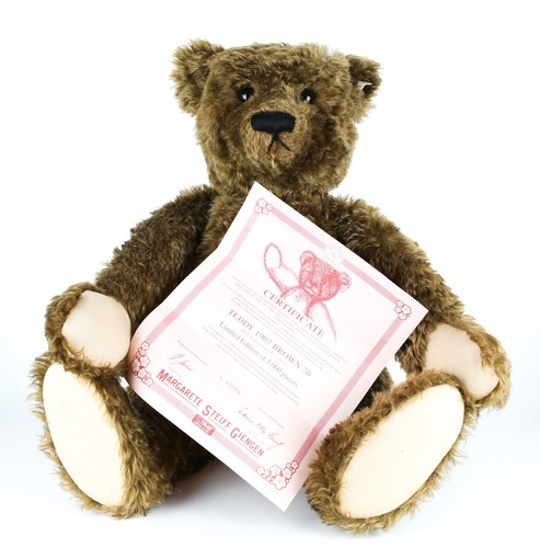 Steiff teddy 1907 braun - 'teddy, 70'
