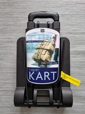 Go Travel Luggage Kart Festival Trolley Tough Lightweight Quick Release 35kg New