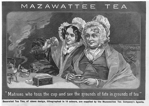 Mazawattee tea fortune telling - mazawattee,