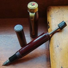 Antique Fountain Pen Lady Bug