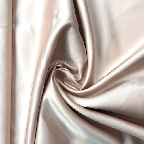 Pale pink duchess polyester - pink,