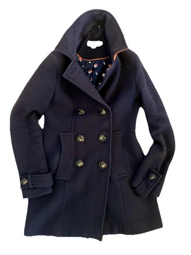Boden women wool navy blue - wool,