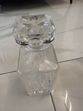 Square Glass Decanter vintage 