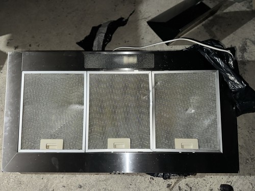 Curved cooker hood stainless - cooker,