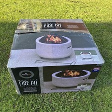 Al Fresco Montana Fire Pit Adds Warmth At Mosphere Easy Set Up Concrete Effect