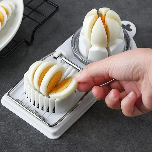 Egg slicer stainless steel - slicer,