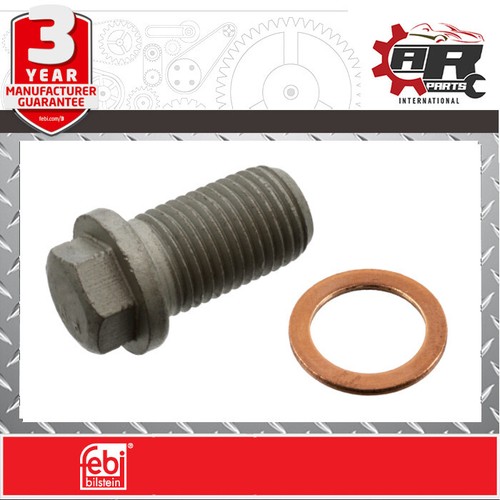 Engine oil pan - plug, with