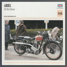 1936 Ariel 350cc Red Hunter