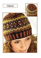 Ladies Fair isle beanie hat