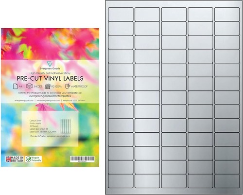 Evg precut multi sticker - a4,
