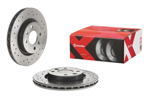Brembo brake disc 0958022x - disc, for