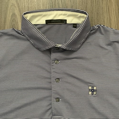Greyson polo shirt mens large - polo,