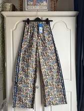 adidas Originals x Liberty London wide leg track pants in floral print size 4 6