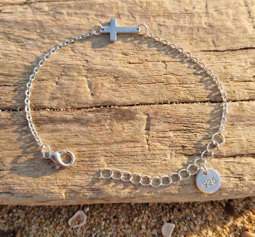 925 sterling silver sideways - 925,