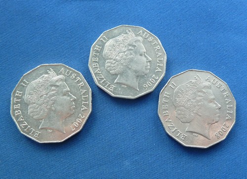 Australian cent coins - 50,