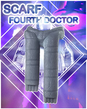 Fourth Doctor Scarf - BRICK