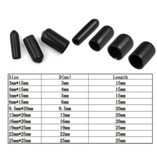 End cap rod bar - cap, bolts