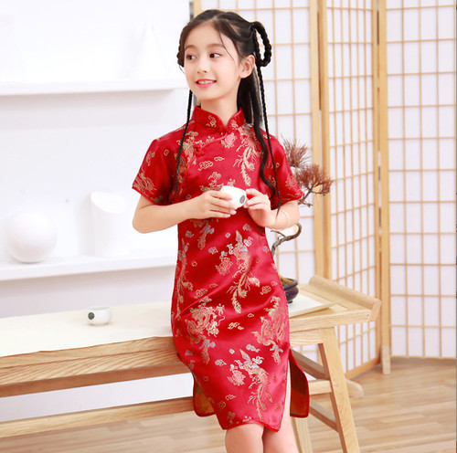 Girls kids chinese qipao - kids,