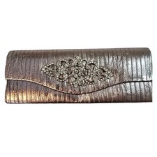 Raj Embellished Ruched Pewter