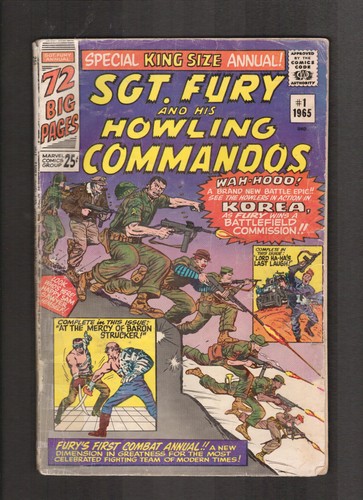 Sgt fury annual - fury,