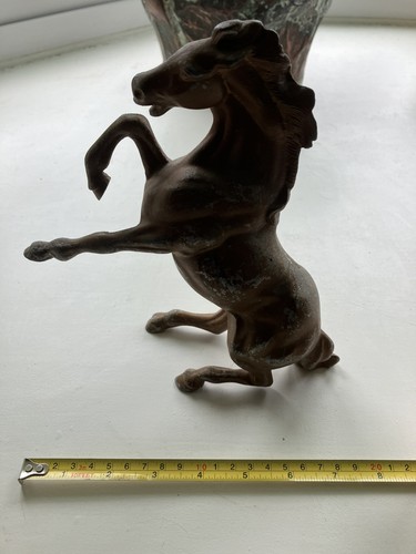 Antique bronze patina - , rearing