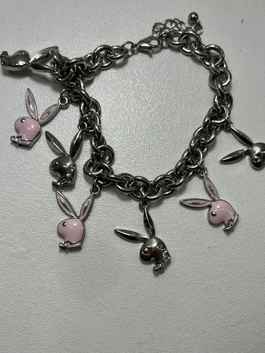 Vintage playboy silver chain - vintage,