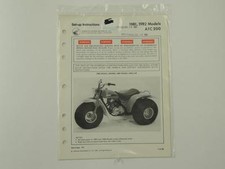 1981 1982 ATC200 3 Wheeler Set
