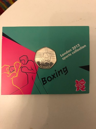 Carded royal mint 50p - bu,