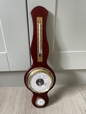Wooden barometer and - wooden,
