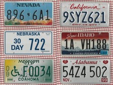 JOB LOT SET OF 6 ROUGH