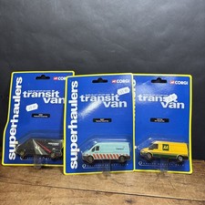 3 X Corgi Superhaulers Transit