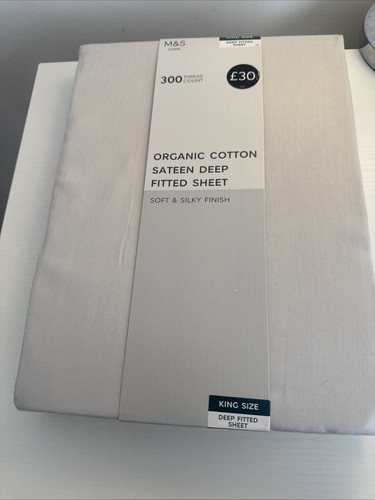 Grey organic cotton - cotton, sateen