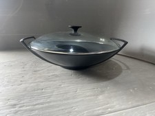 Le Creuset 36cm Cast Iron Wok