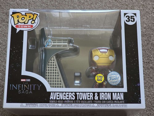 Damaged box avengers - avengers, tower